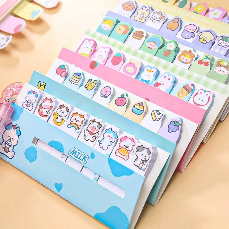 Pack de notas adhesivas con temática animal