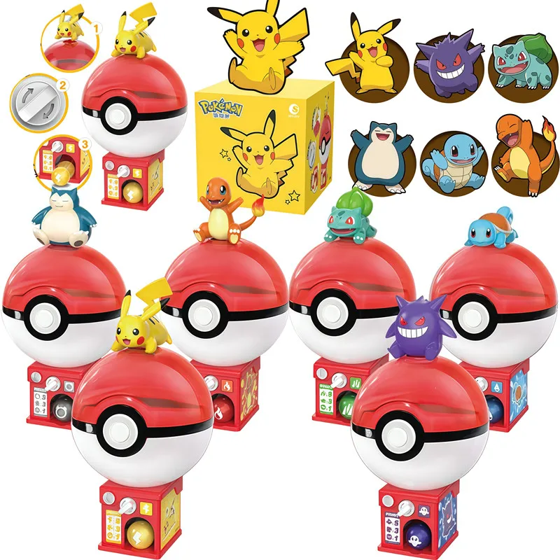 Figura de acción Pokémon en mini cápsula Pikachu - imagen 4