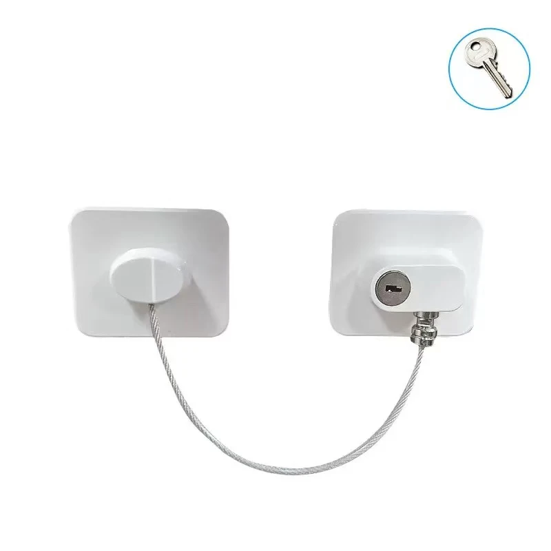 Cerradura de seguridad infantil con llave para armarios y cajones - imagen 4