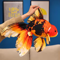 Peluche animal Goldfish Lucky Koi para regalos y decoración