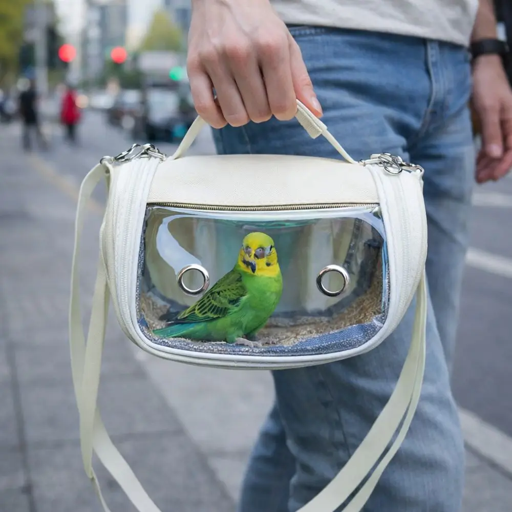 Bolsa de transporte para hámster transpirable con ventana transparente - imagen 2