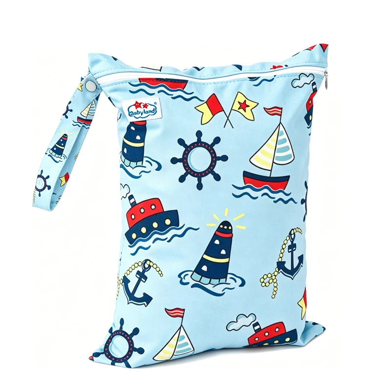 My Choose Prints bolsa impermeable para pañales con cremallera - imagen 2