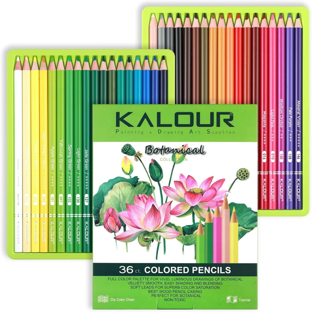 Lápices de colores preafilados para niños