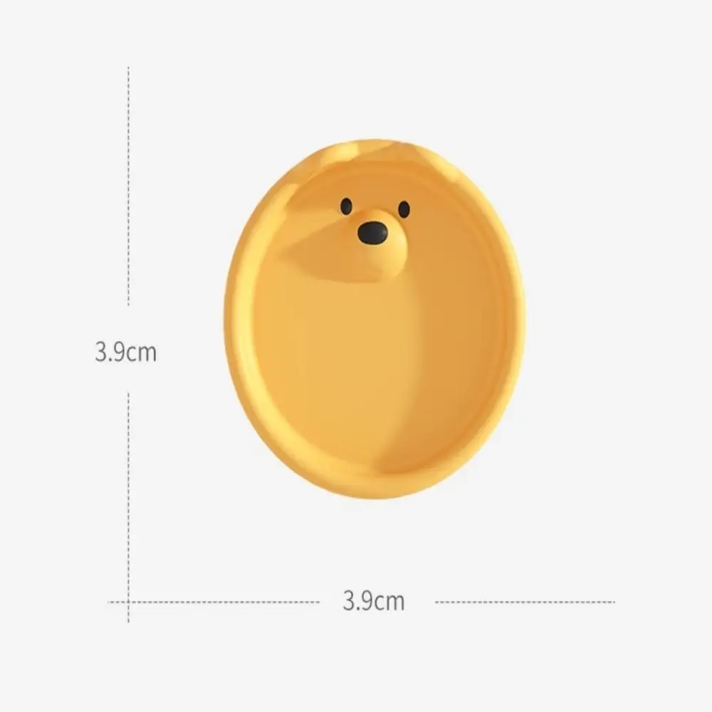 Protector de enchufe de silicona con diseño de oso
