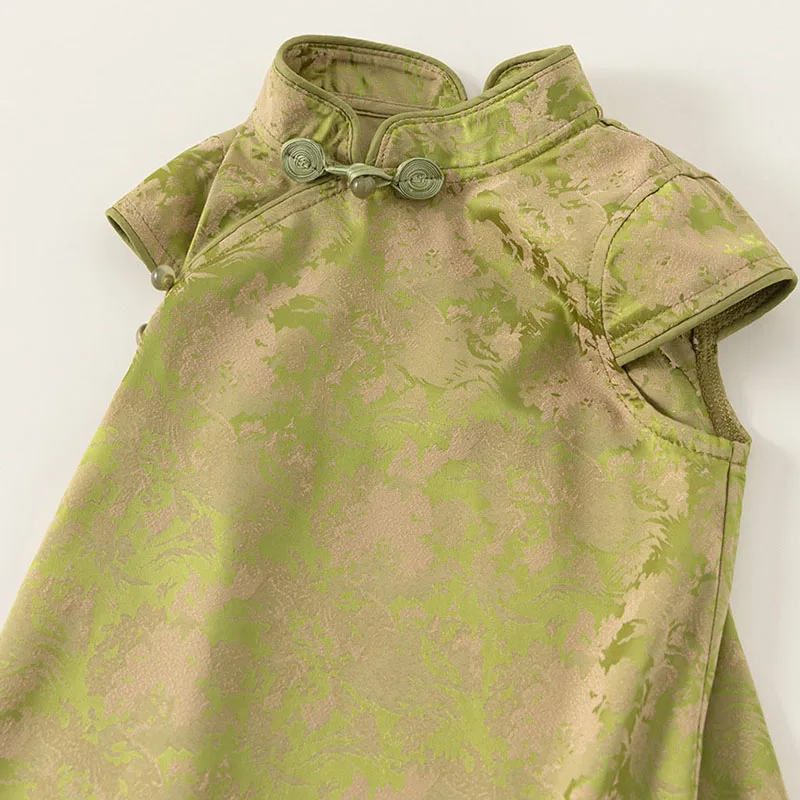 Vestido niña verano sin mangas de algodón – Estilo princesa