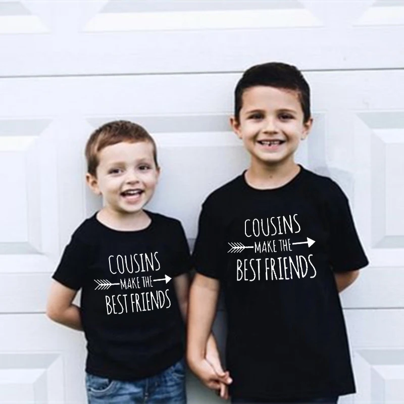 Camiseta Cousins Best Friends para niño y niña – Fiesta familiar - imagen 2