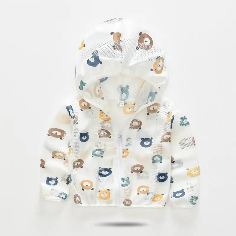 Camiseta de protección solar para niños de verano transpirable - imagen 3