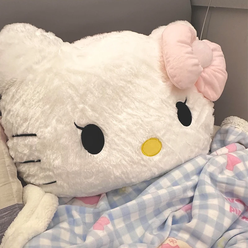 Cojín de espalda Hello Kitty de Sanrio, peluche suave - imagen 2