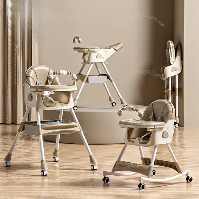 Silla de comedor para bebé multifunción con respaldo ajustable - imagen 2