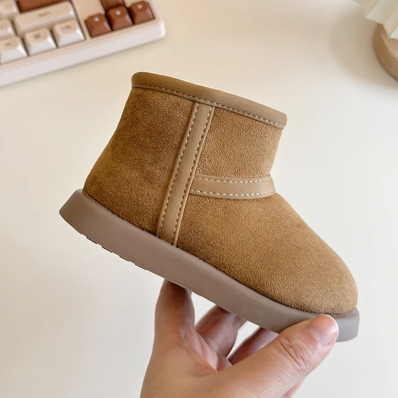 Botas de nieve para bebé con suela antideslizante y forro cálido - imagen 5