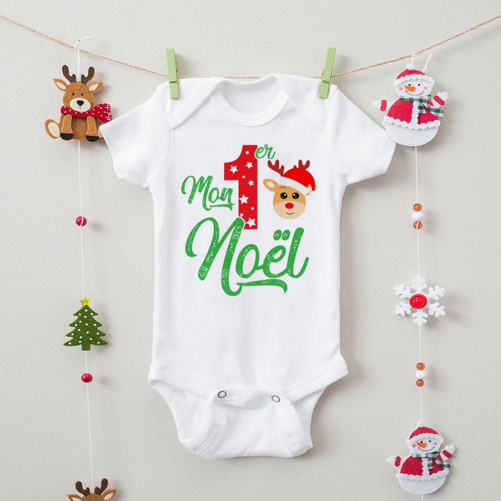 Body de Navidad para recién nacido y bebé manga corta - imagen 5