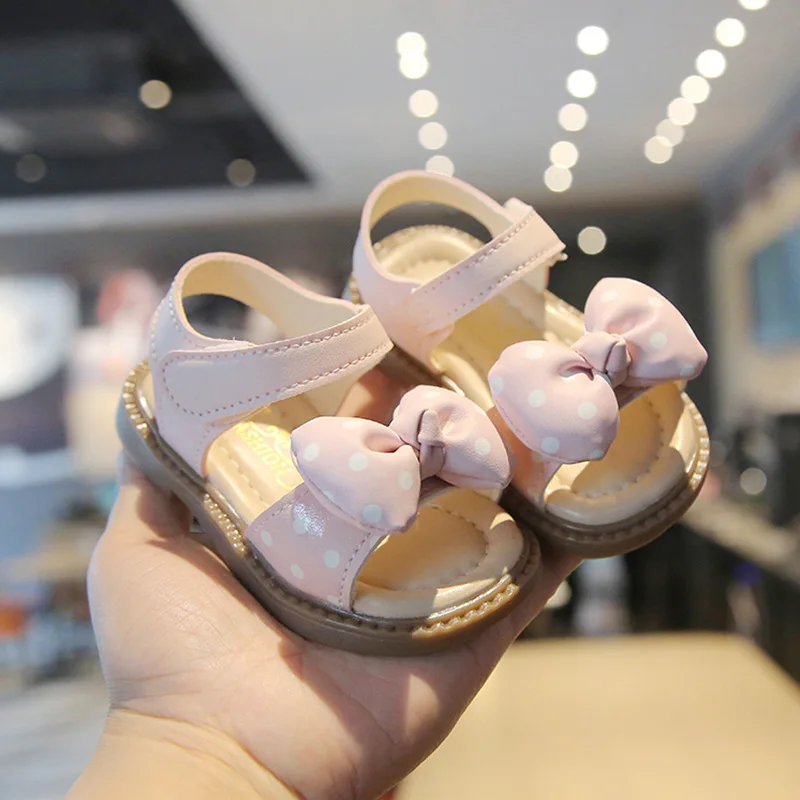 Sandalias antideslizantes para niña de estilo princesa, verano - imagen 4