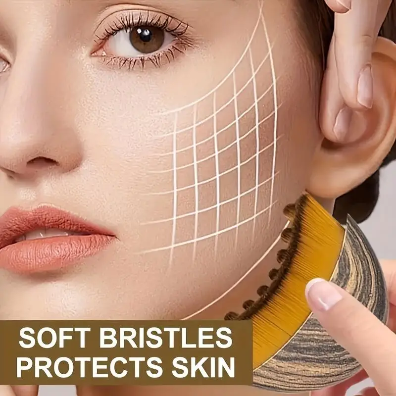 Cepillo masaje linfático Gua Sha para contorno de ojos y cuello - imagen 5