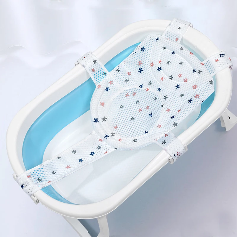 Red antideslizante en forma de cruz para baño infantil