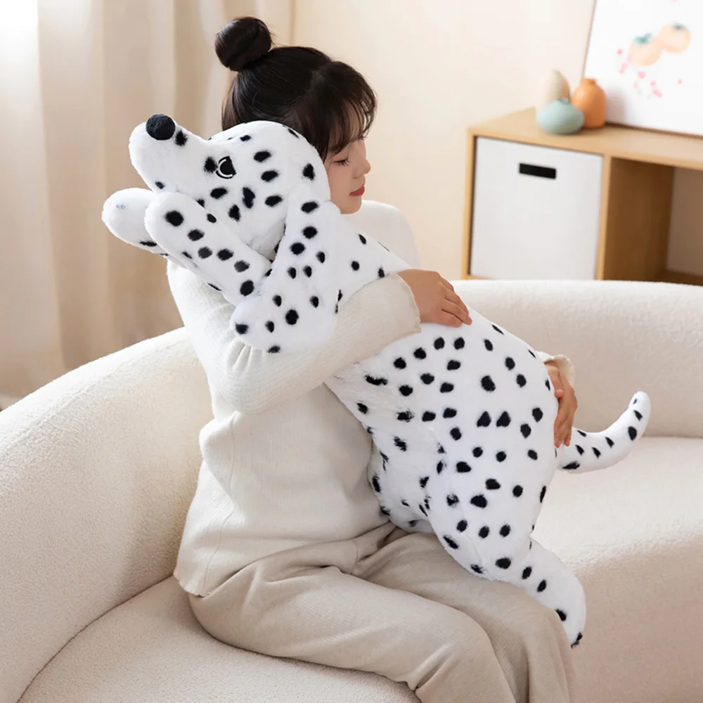Peluche almohada de dálmata suave para abrazos y descanso - imagen 2