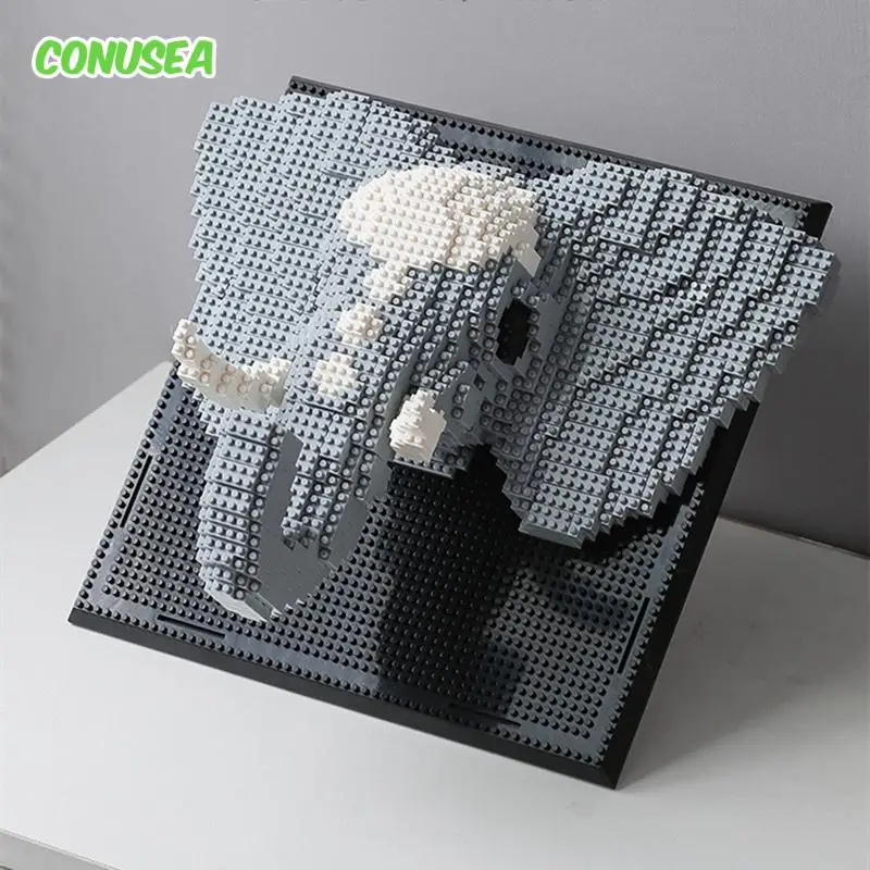 Bloques 3D animales para niños: rompecabezas decorativo dragón elefante - imagen 5