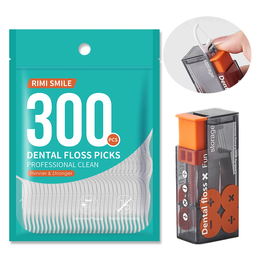 Dispensador automático de hilo dental con bolsa para viajar - imagen 3