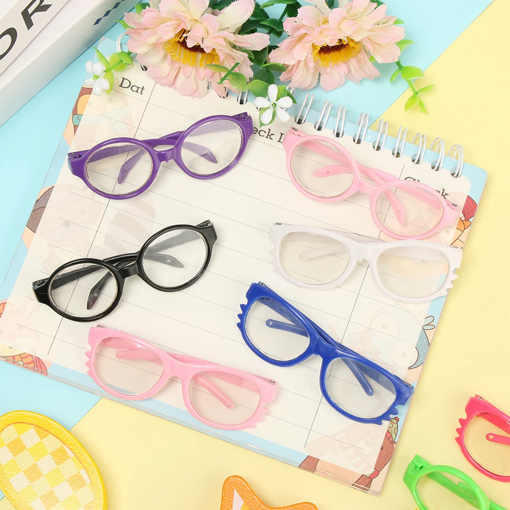 Gafas redondas de fantasía para niña - Accesorio de muñeca - imagen 5