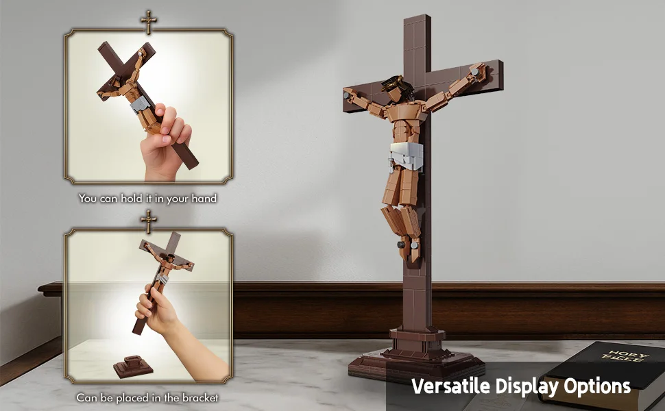 Detalle del modelo de crucifixión
