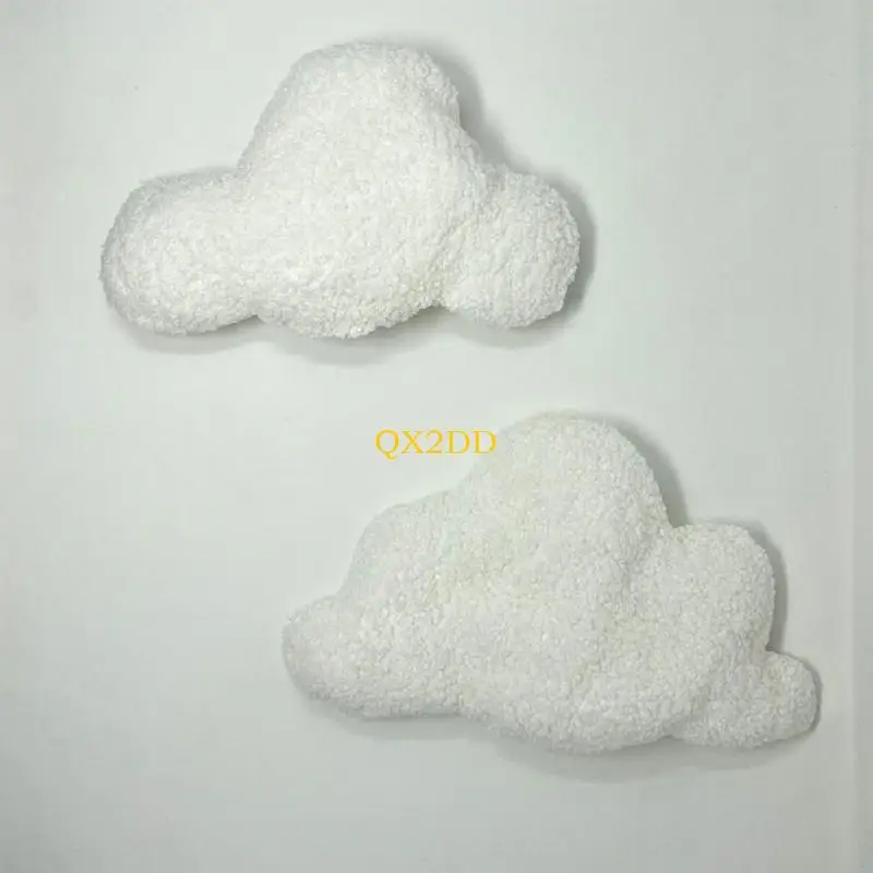 QX2D Almohada peluche suave para recién nacidos, nube decorativa - imagen 2