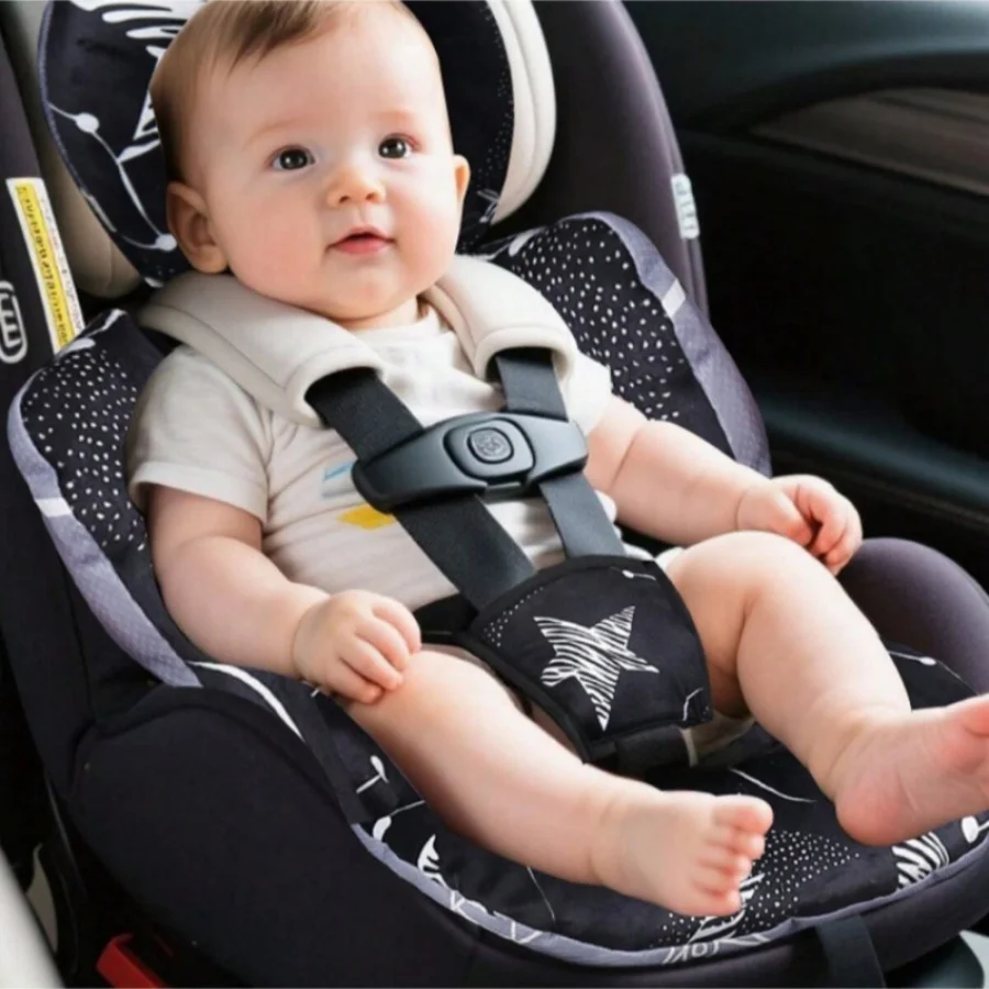 Silla de coche para niños con reposacabezas y acolchado universal - imagen 5