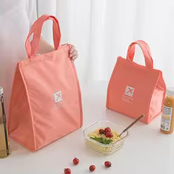 Bolsa aislante para meriendas infantiles de tela Oxford cómoda