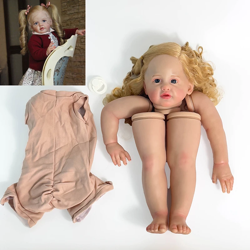 Muñeca reborn terminada con aspecto realista