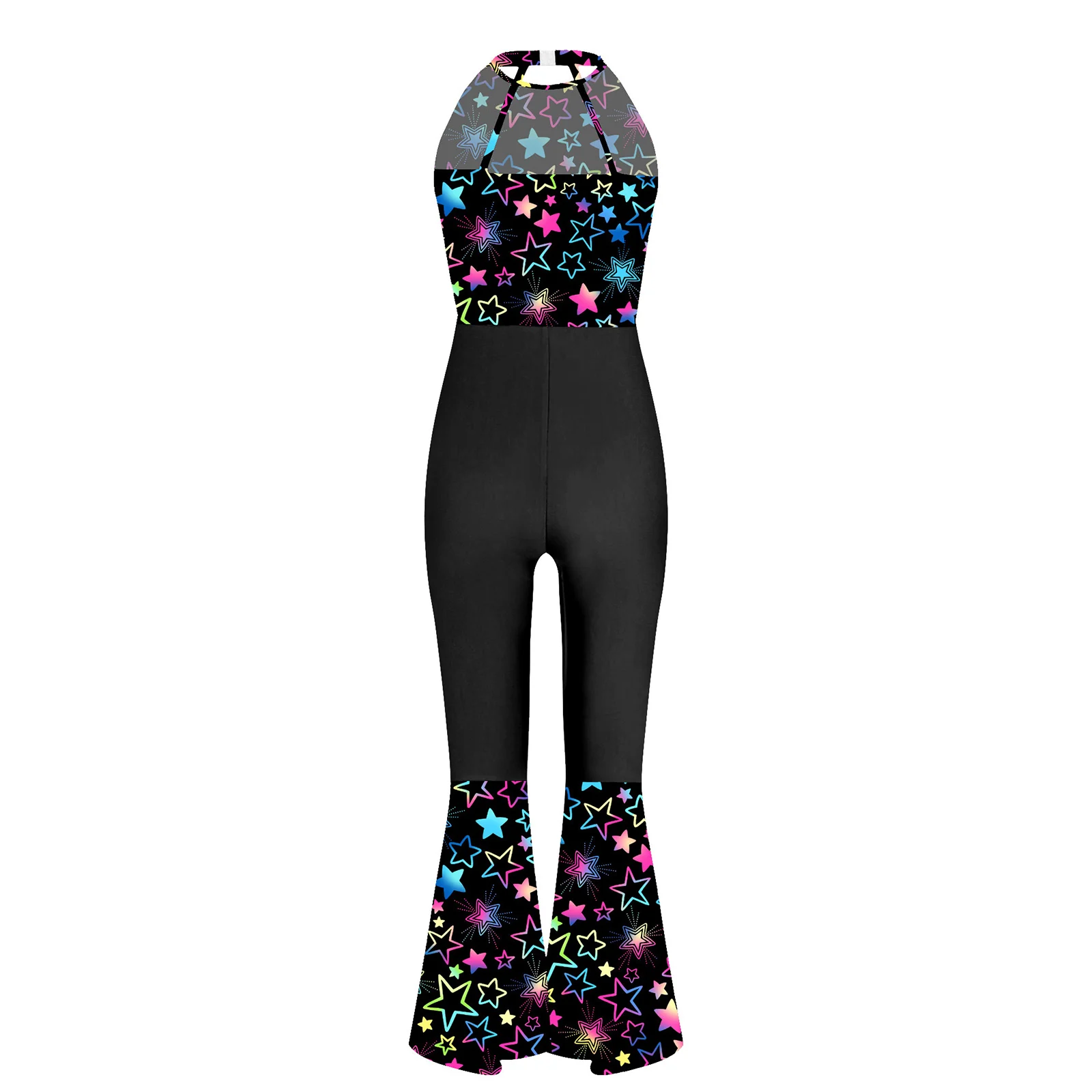Disfraz hippie años 70 infantil – Mono sin mangas unisex - imagen 2