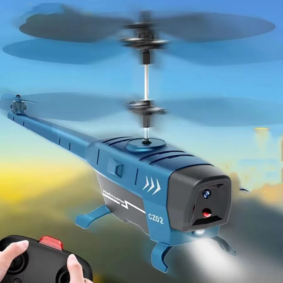 Helicóptero teledirigido con carga USB y prevención de obstáculos