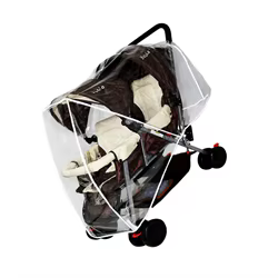Cubierta impermeable universal para cochecito gemelos – Lluvia y polvo