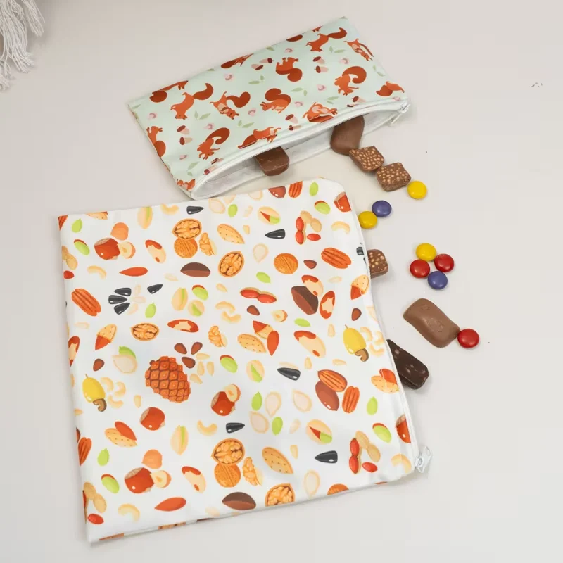 Bolsa húmeda lavable reutilizable para pañales y refrigerios bebé - imagen 5