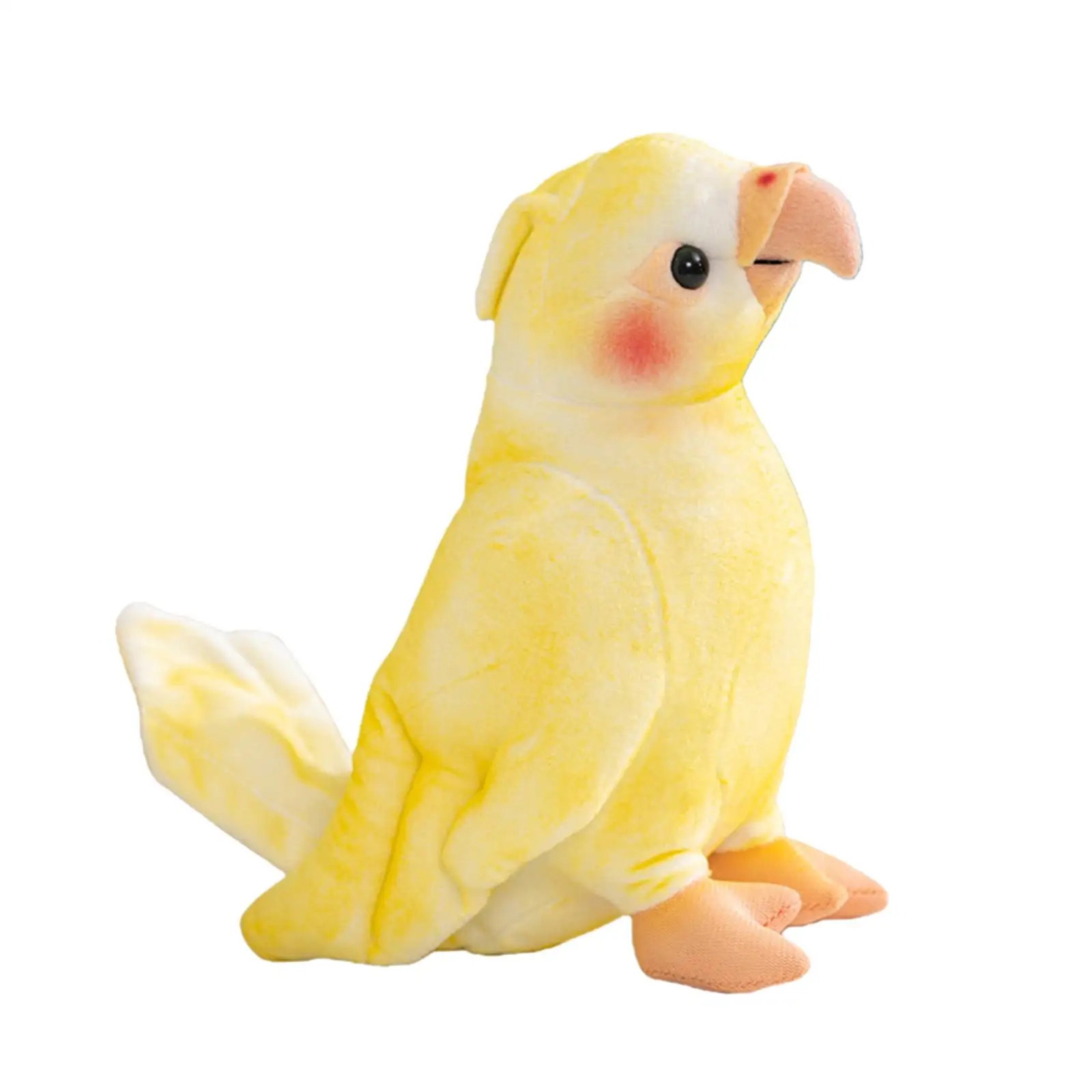 Peluche de loro amarillo suave para niños y decoración infantil - imagen 5
