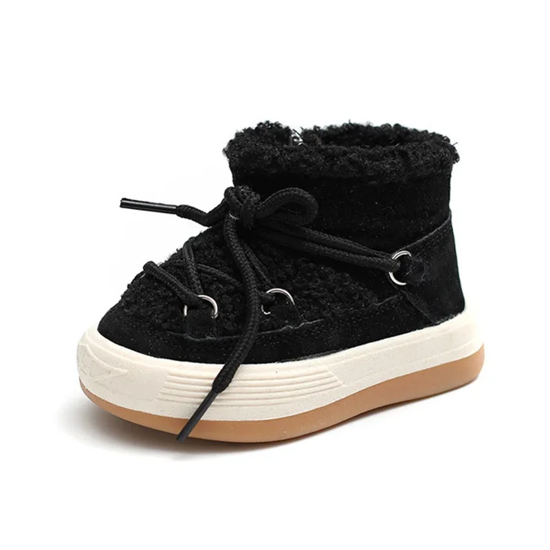 Botas de invierno para bebé con suela de goma antideslizante - imagen 3