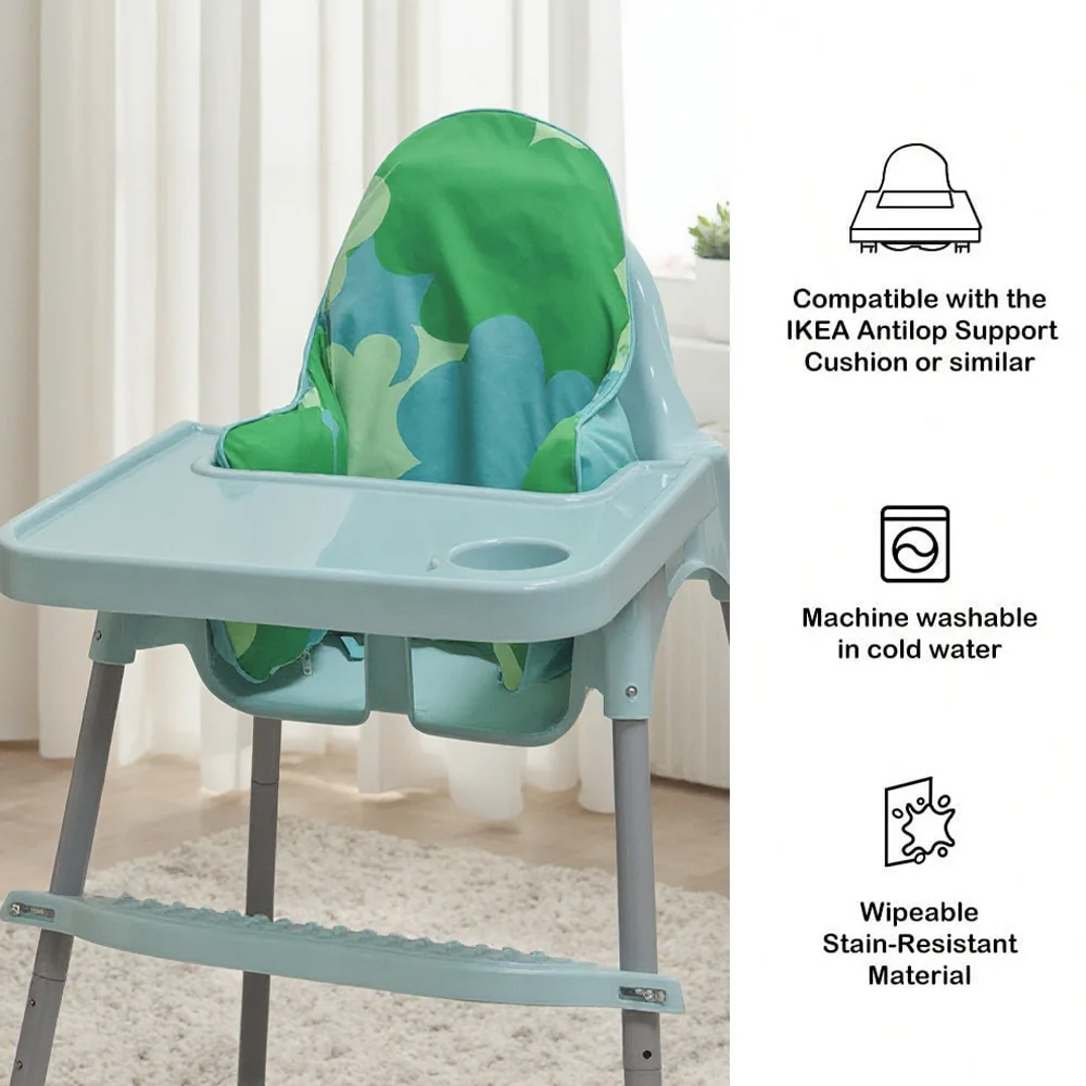 Funda para silla alta de bebé universal con diseño integrado - imagen 2