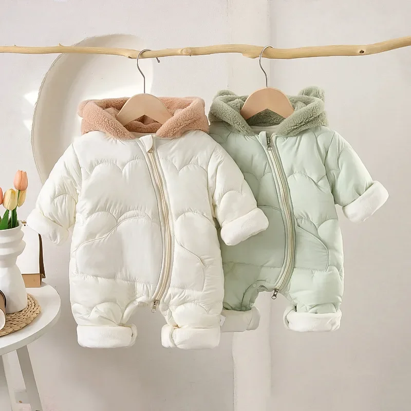 Mono acolchado polar con capucha MILANCEL para invierno