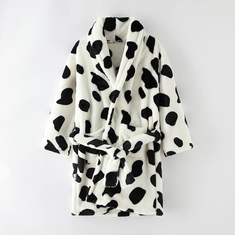 Pijama familia de franela para dormir en invierno, suave y abrigado - imagen 5