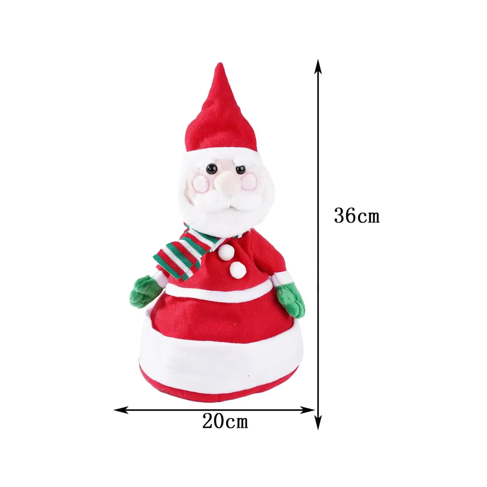 Peluche eléctrico navideño para niños y niñas, regalo de Navidad - imagen 2