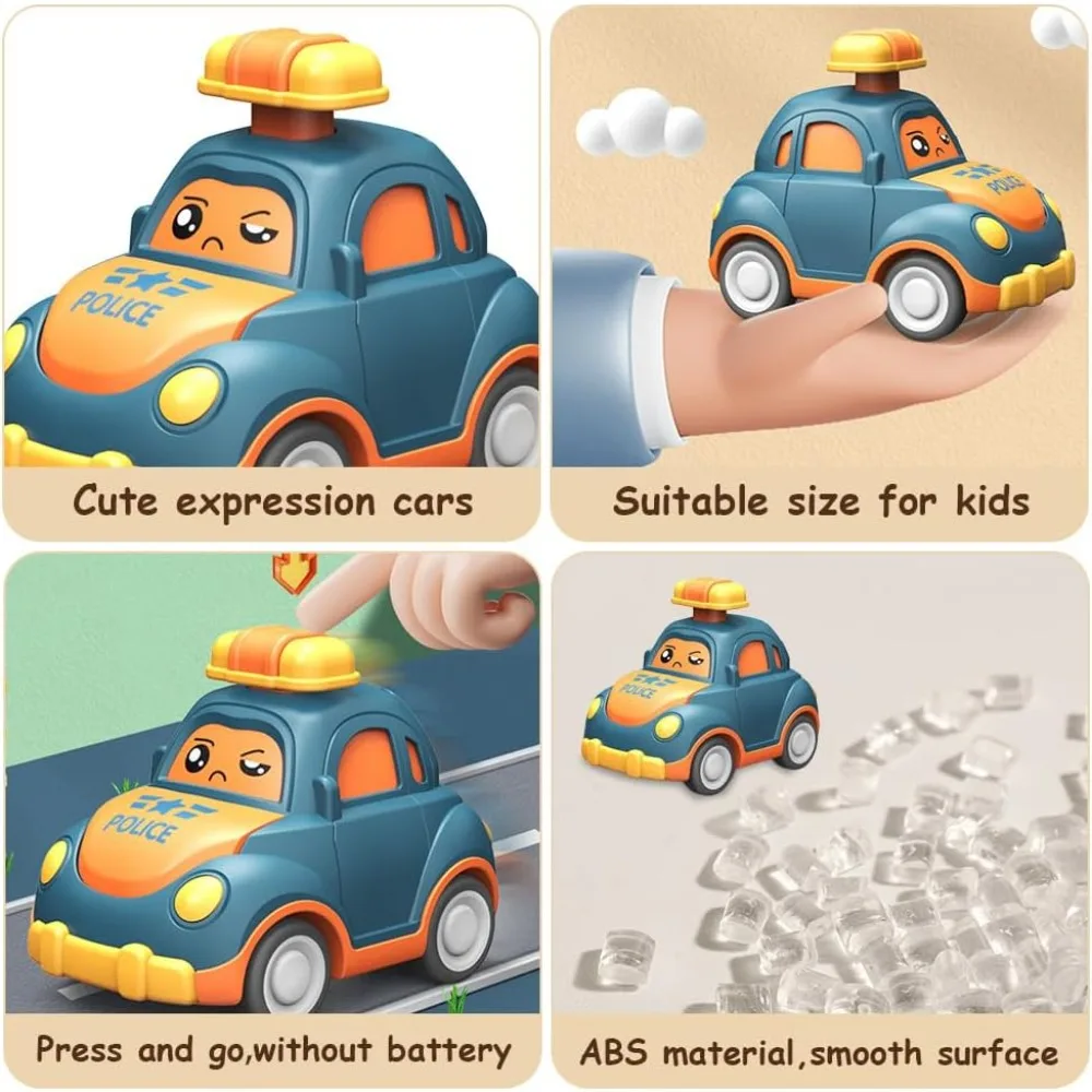 Coches de juguete de retrofricción para niños pequeños - imagen 4