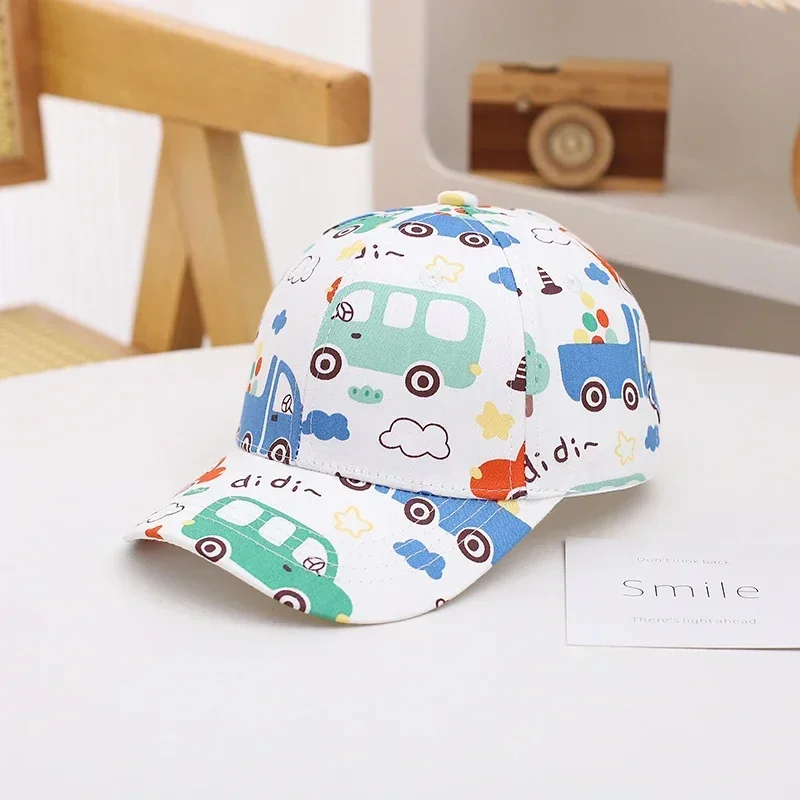 Gorra de béisbol veraniega para bebé con visera y snapback - imagen 5