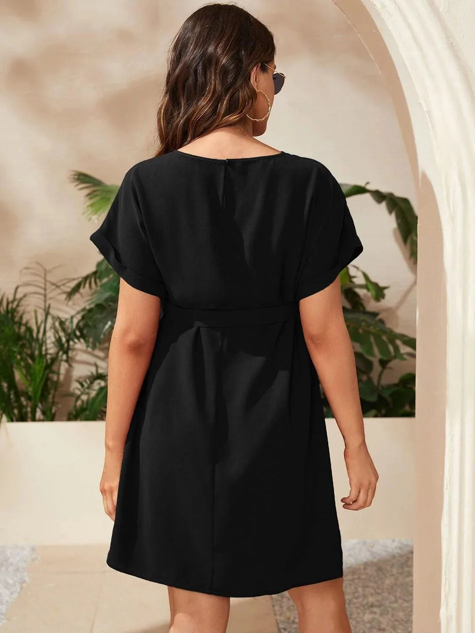Vestido en rojo ladrillo