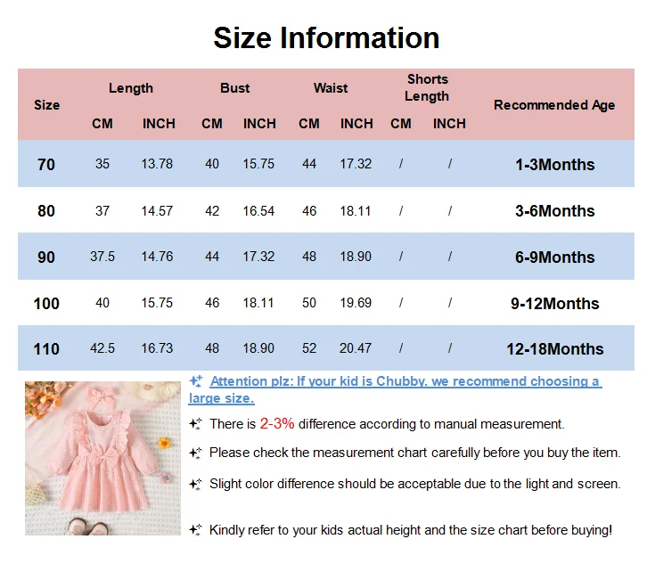 Bebé vistiendo el mono rosa de manga larga con lazo decorativo