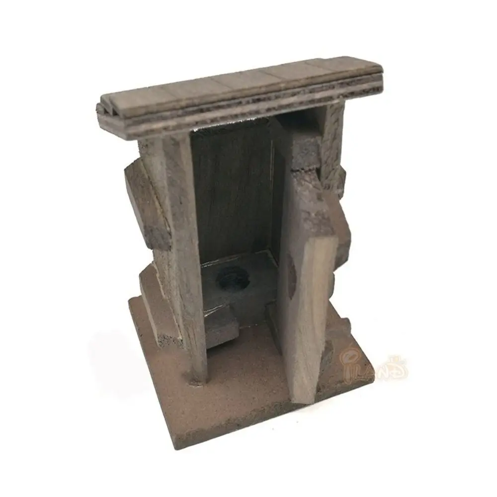 Figura pesebre miniatura en madera para casa de muñecas - imagen 2