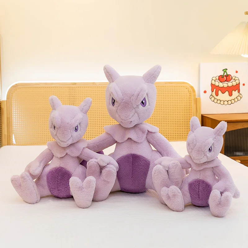 Peluche Pokémon Mewtwo gran tamaño, almohada suave estilo tierno - imagen 4