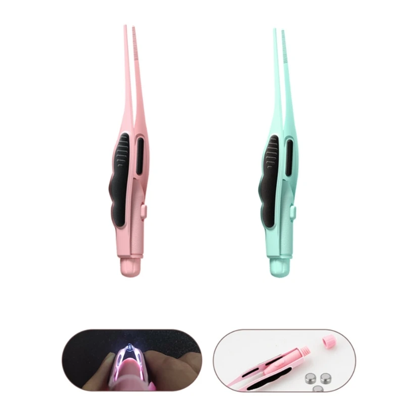 Pinza LED para extraer cerumen auricular – Herramienta con luz de seguridad - imagen 5