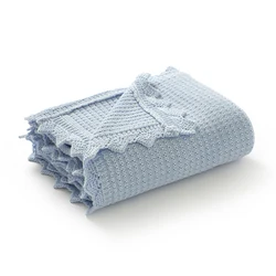 Manta suave de algodón para bebé – Ideal para cochecito y moisés