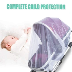 Mosquitera para cochecito de bebé – Protección completa antisuélo y viento