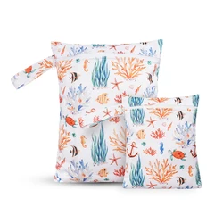 Bolsas impermeables reutilizables para pañales – Viaje y guardería