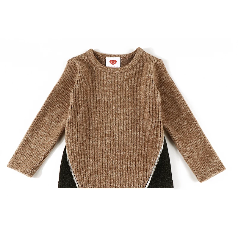 Conjunto de algodón acanalado para bebé y niño – Ideal para invierno
