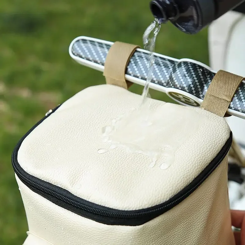 Bolsa de cochecito colgante de viaje con portabotellas y pañales - imagen 3