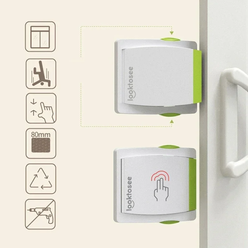 Cerradura de seguridad para niños vvocci para puertas correderas - imagen 2